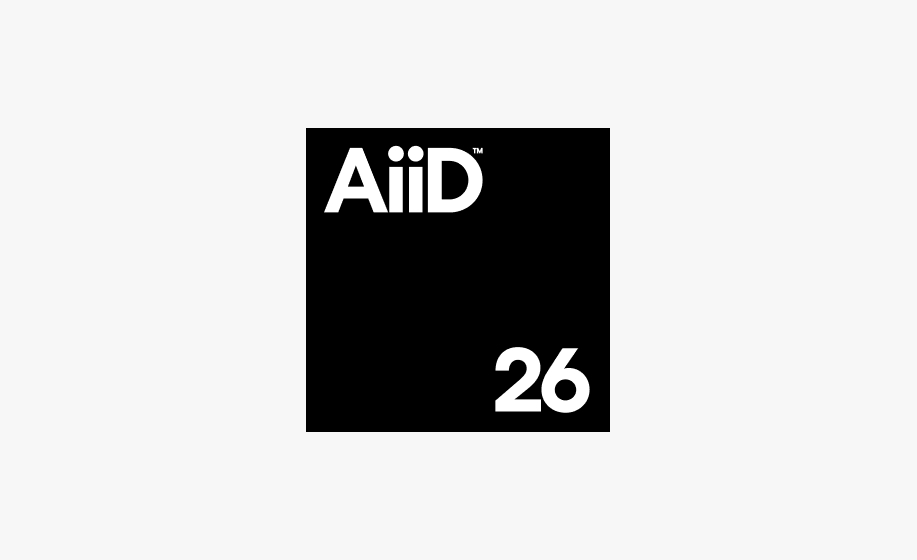 Boxed logo — compressed squared diagonal